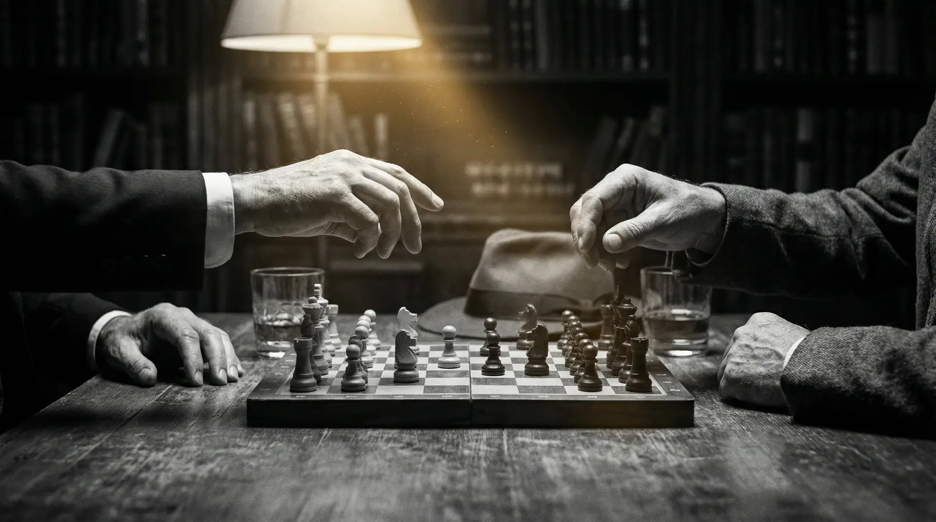 粉红色的火烈鸟百度影音 艺术探索系列 - 非线性叙事，棋盘上的对弈象征命运的交错